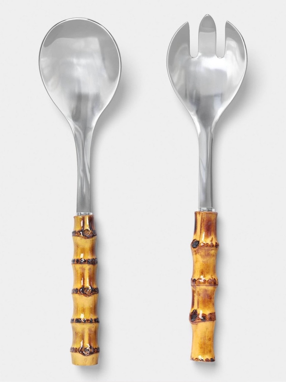 Threshold 2pc Bamboo Serving Utensil Set